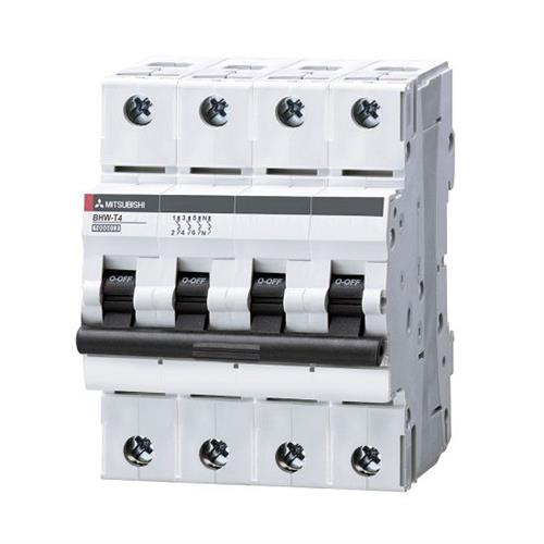 MCB MITSUBISHI 4P 40A 4.5kA ( BHW-T4 )